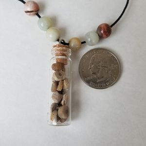 Natural Crinoid Necklace